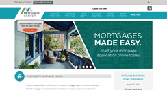 Desktop Screenshot of mortgagecenter.com